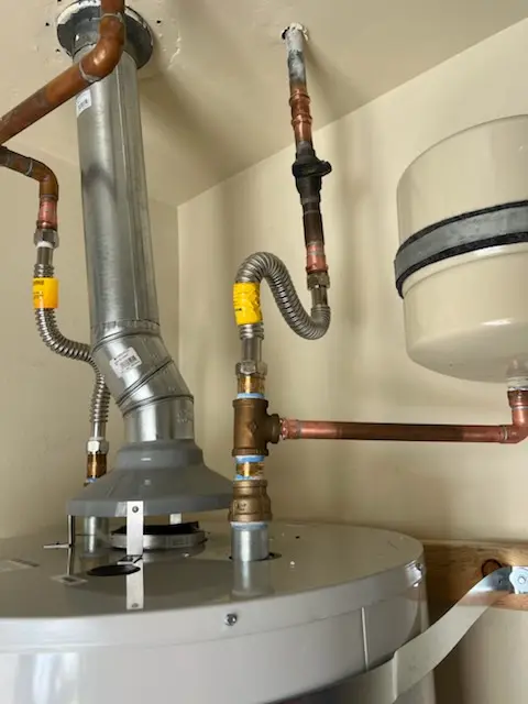 Water heater installation and plumbing repair in Alamance